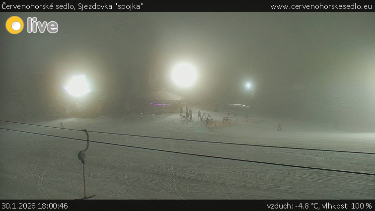 Červenohorské sedlo - Sjezdovka "spojka" - 30.1.2026 v 18:00