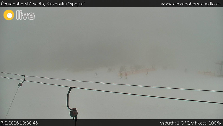 Červenohorské sedlo - Sjezdovka "spojka" - 7.2.2026 v 10:30