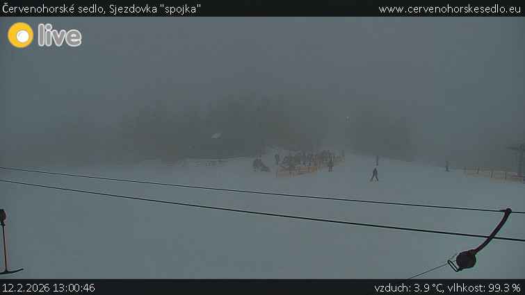 Červenohorské sedlo - Sjezdovka "spojka" - 12.2.2026 v 13:00