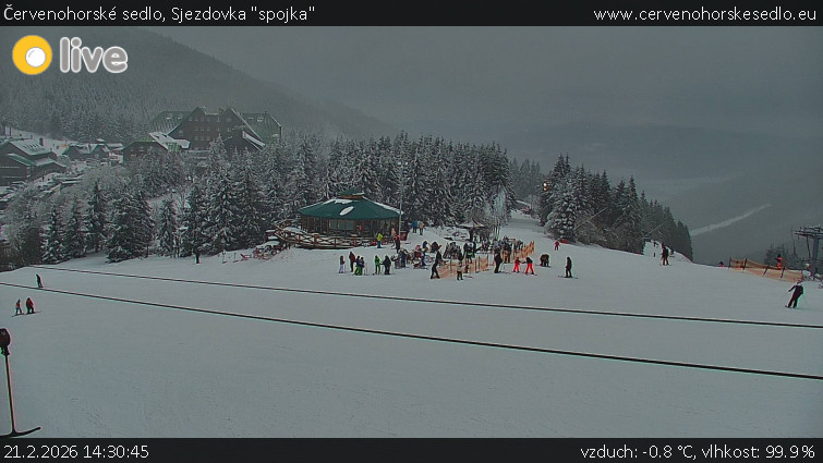 Červenohorské sedlo - Sjezdovka "spojka" - 21.2.2026 v 14:30
