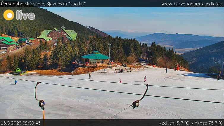 Červenohorské sedlo - Sjezdovka "spojka" - 15.3.2026 v 09:30