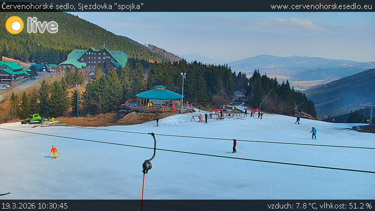 Červenohorské sedlo - Sjezdovka "spojka" - 19.3.2026 v 10:30