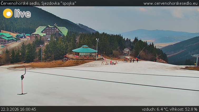 Červenohorské sedlo - Sjezdovka "spojka" - 22.3.2026 v 16:00