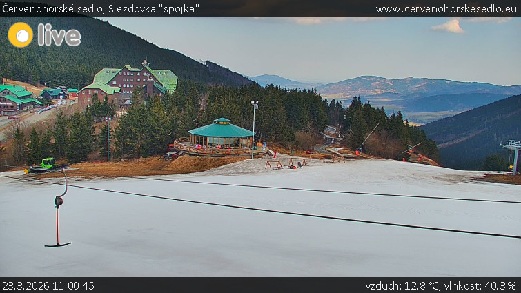 Červenohorské sedlo - Sjezdovka "spojka" - 23.3.2026 v 11:00