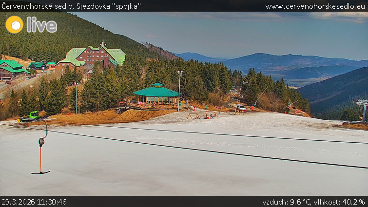 Červenohorské sedlo - Sjezdovka "spojka" - 23.3.2026 v 11:30