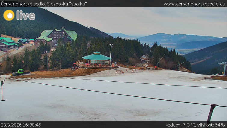 Červenohorské sedlo - Sjezdovka "spojka" - 23.3.2026 v 16:30