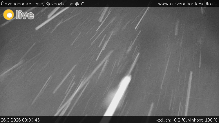 Červenohorské sedlo - Sjezdovka "spojka" - 26.3.2026 v 00:00