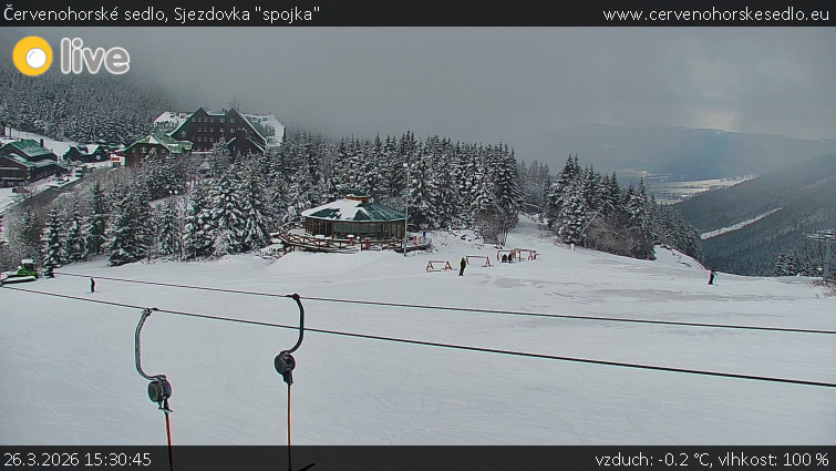 Červenohorské sedlo - Sjezdovka "spojka" - 26.3.2026 v 15:30