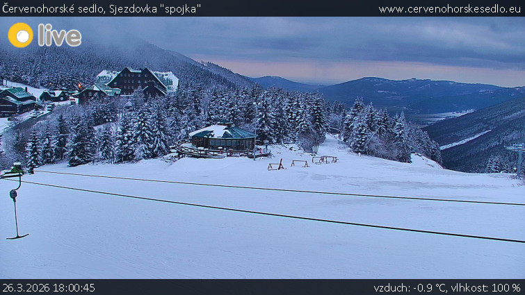 Červenohorské sedlo - Sjezdovka "spojka" - 26.3.2026 v 18:00
