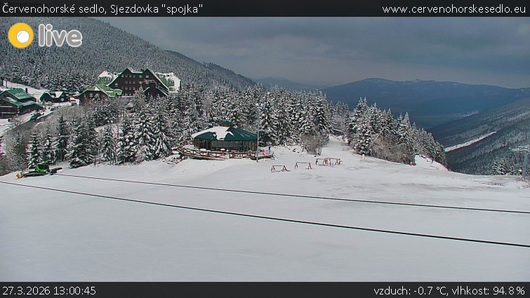 Červenohorské sedlo - Sjezdovka "spojka" - 27.3.2026 v 13:00