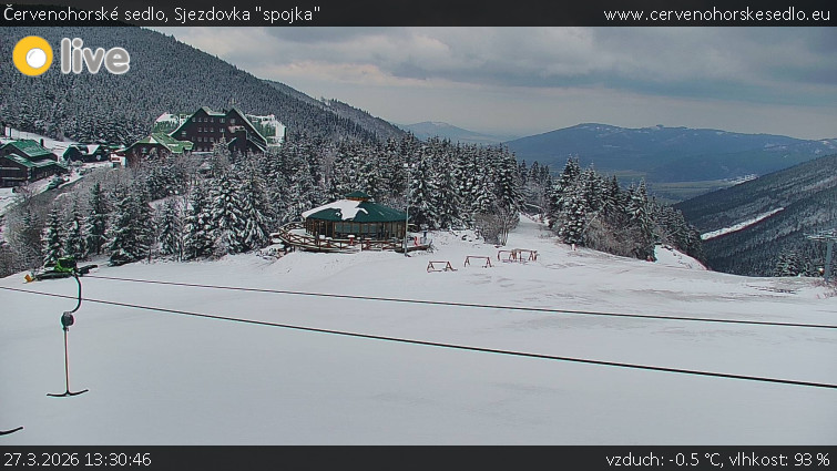 Červenohorské sedlo - Sjezdovka "spojka" - 27.3.2026 v 13:30
