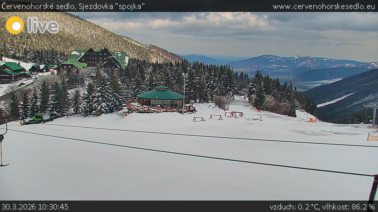 Červenohorské sedlo - Sjezdovka "spojka" - 30.3.2026 v 10:30