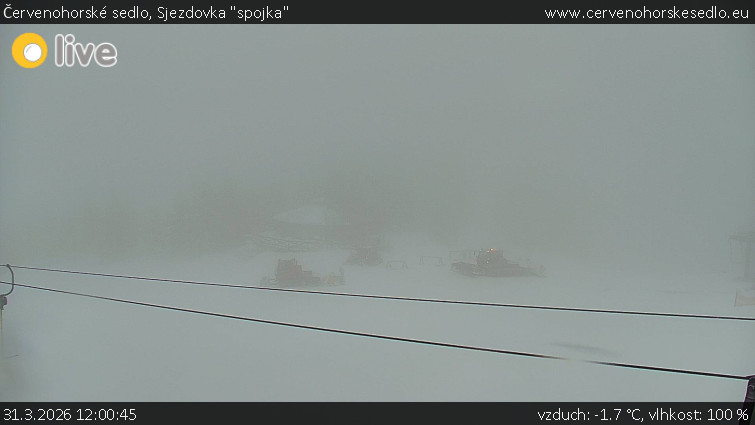 Červenohorské sedlo - Sjezdovka "spojka" - 31.3.2026 v 12:00