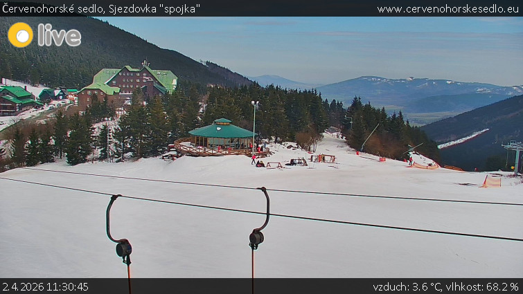 Červenohorské sedlo - Sjezdovka "spojka" - 2.4.2026 v 11:30