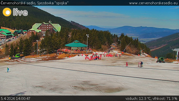 Červenohorské sedlo - Sjezdovka "spojka" - 5.4.2026 v 14:00