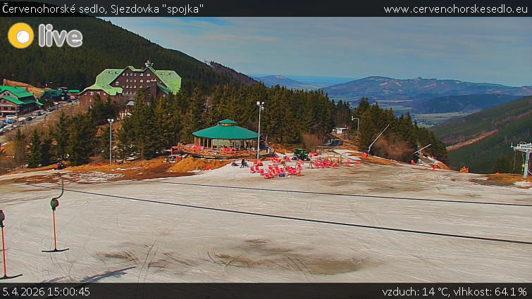 Červenohorské sedlo - Sjezdovka "spojka" - 5.4.2026 v 15:00