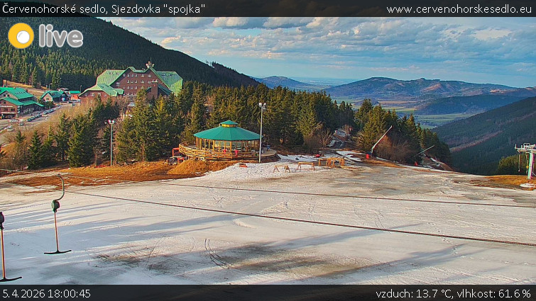 Červenohorské sedlo - Sjezdovka "spojka" - 5.4.2026 v 18:00