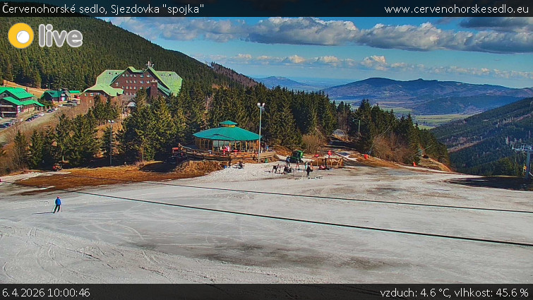 Červenohorské sedlo - Sjezdovka "spojka" - 6.4.2026 v 10:00