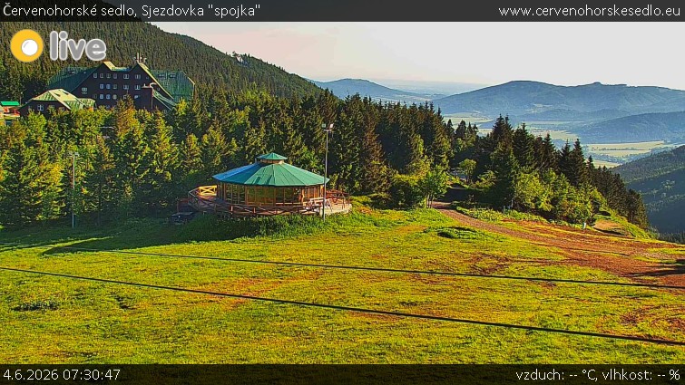 Červenohorské sedlo - Sjezdovka "spojka" - 4.6.2026 v 07:30