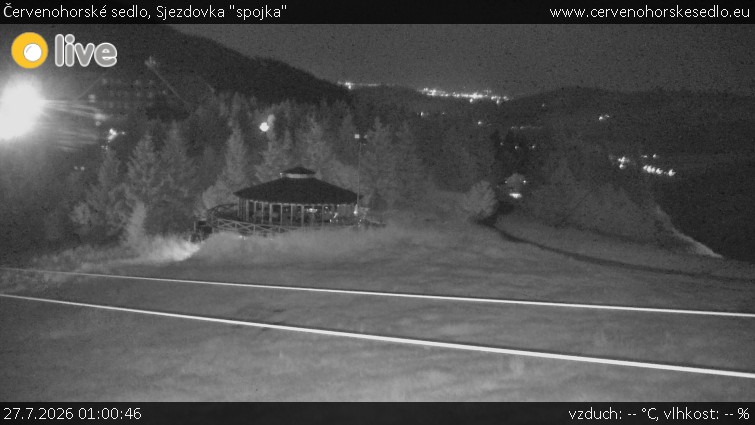 Červenohorské sedlo - Sjezdovka "spojka" - 27.7.2026 v 01:00