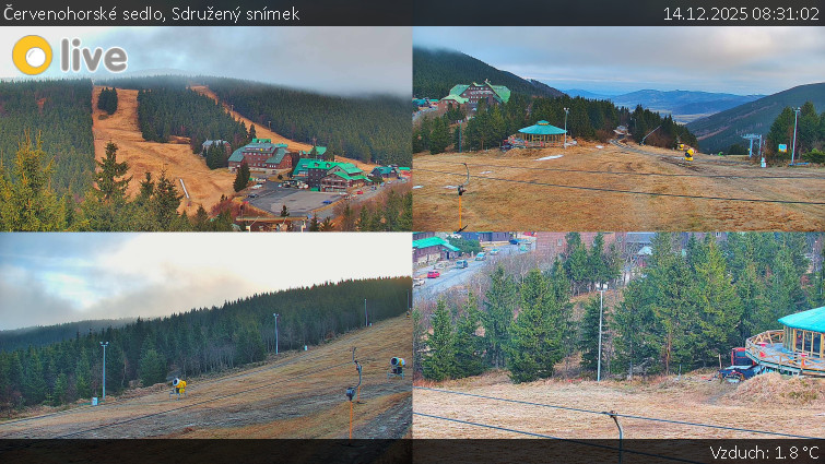 Červenohorské sedlo - Sdružený snímek  - 14.12.2025 v 08:31
