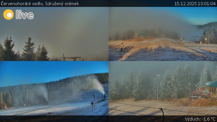 Červenohorské sedlo - Sdružený snímek  - 15.12.2025 v 13:01