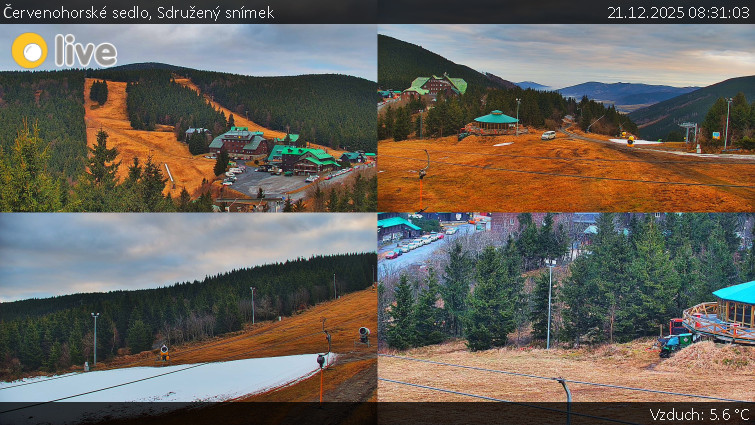 Červenohorské sedlo - Sdružený snímek  - 21.12.2025 v 08:31