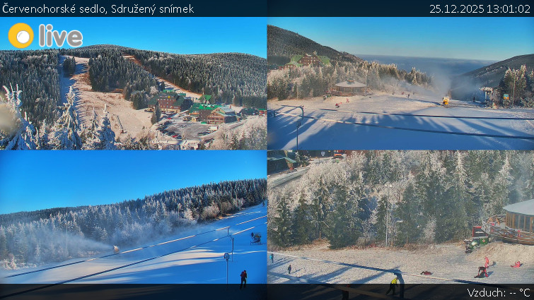 Červenohorské sedlo - Sdružený snímek  - 25.12.2025 v 13:01