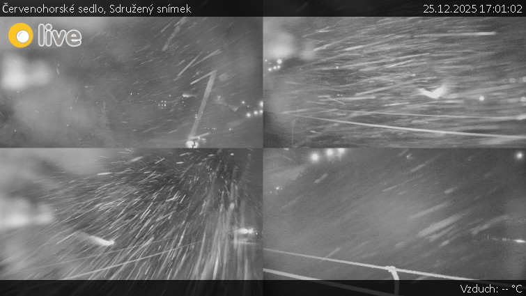 Červenohorské sedlo - Sdružený snímek  - 25.12.2025 v 17:01