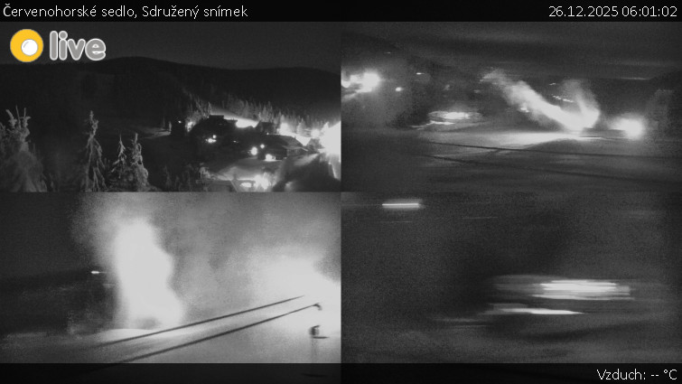 Červenohorské sedlo - Sdružený snímek  - 26.12.2025 v 06:01