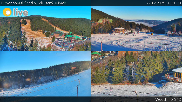 Červenohorské sedlo - Sdružený snímek  - 27.12.2025 v 10:31