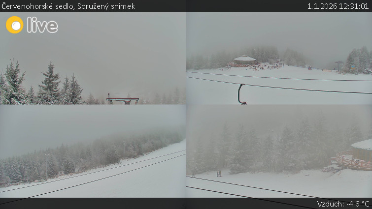 Červenohorské sedlo - Sdružený snímek  - 1.1.2026 v 12:31