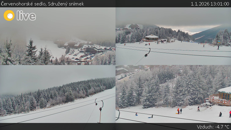 Červenohorské sedlo - Sdružený snímek  - 1.1.2026 v 13:01
