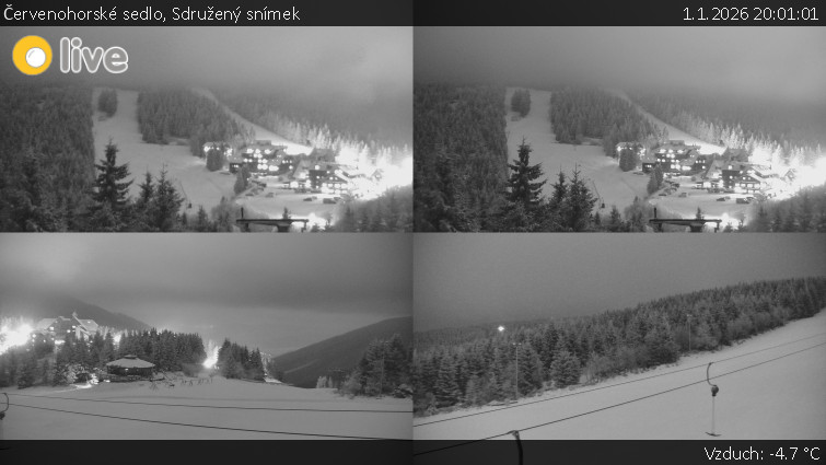 Červenohorské sedlo - Sdružený snímek  - 1.1.2026 v 20:01