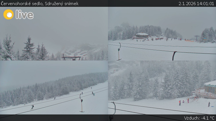 Červenohorské sedlo - Sdružený snímek  - 2.1.2026 v 14:01