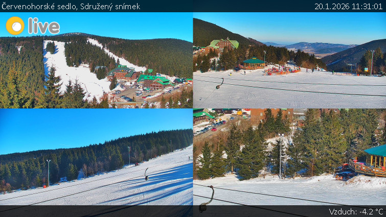 Červenohorské sedlo - Sdružený snímek  - 20.1.2026 v 11:31