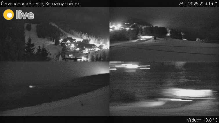 Červenohorské sedlo - Sdružený snímek  - 23.1.2026 v 22:01