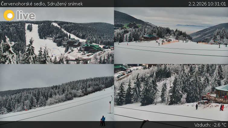 Červenohorské sedlo - Sdružený snímek  - 2.2.2026 v 10:31