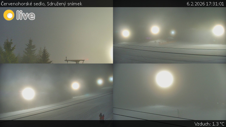 Červenohorské sedlo - Sdružený snímek  - 6.2.2026 v 17:31