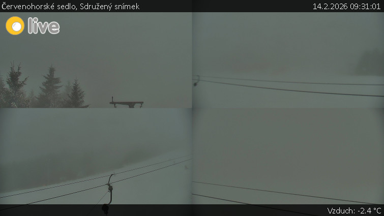 Červenohorské sedlo - Sdružený snímek  - 14.2.2026 v 09:31