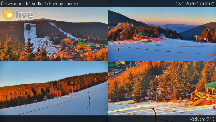 Červenohorské sedlo - Sdružený snímek  - 28.2.2026 v 17:01