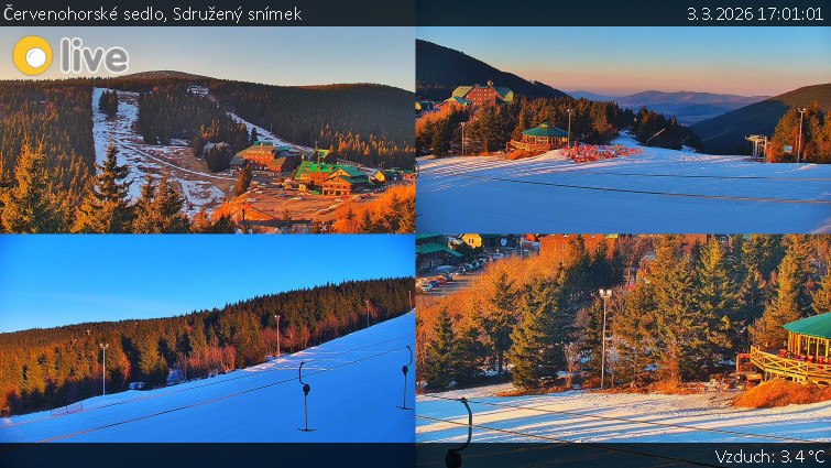 Červenohorské sedlo - Sdružený snímek  - 3.3.2026 v 17:01