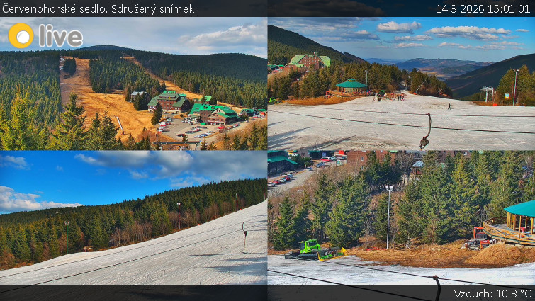 Červenohorské sedlo - Sdružený snímek  - 14.3.2026 v 15:01