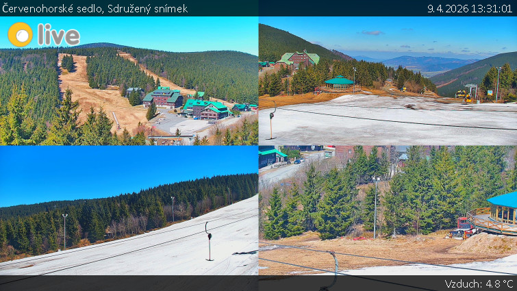 Červenohorské sedlo - Sdružený snímek  - 9.4.2026 v 13:31