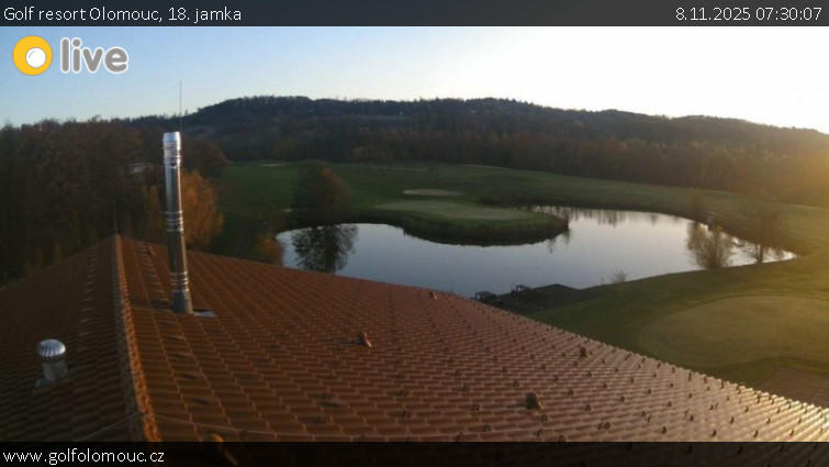 Golf resort Olomouc - 18. jamka - 8.11.2025 v 07:30