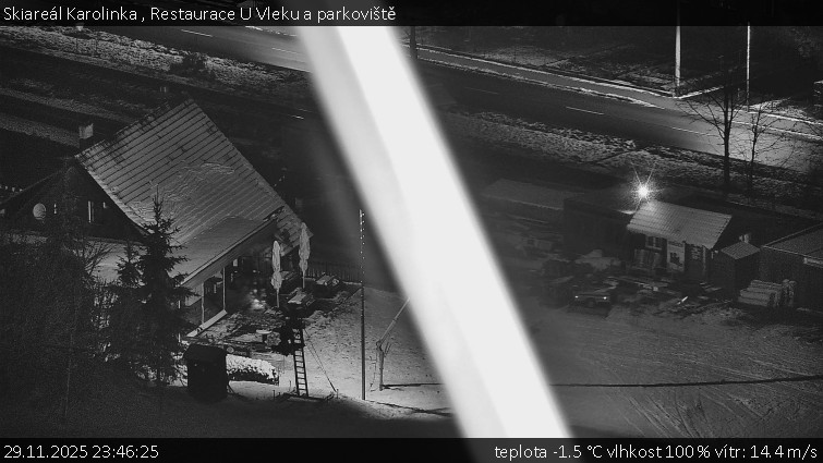 Skiareál Karolinka  - Restaurace U Vleku a parkoviště - 29.11.2025 v 23:46