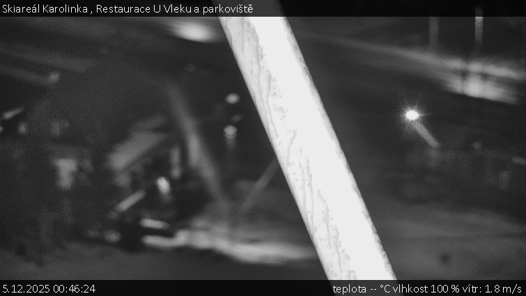 Skiareál Karolinka  - Restaurace U Vleku a parkoviště - 5.12.2025 v 00:46