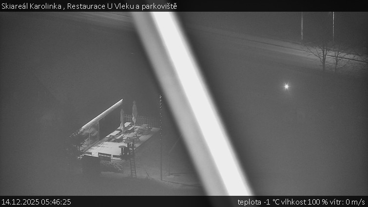Skiareál Karolinka  - Restaurace U Vleku a parkoviště - 14.12.2025 v 05:46