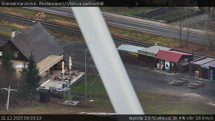 Skiareál Karolinka  - Restaurace U Vleku a parkoviště - 21.12.2025 v 09:33