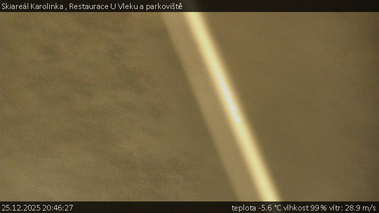 Skiareál Karolinka  - Restaurace U Vleku a parkoviště - 25.12.2025 v 20:46